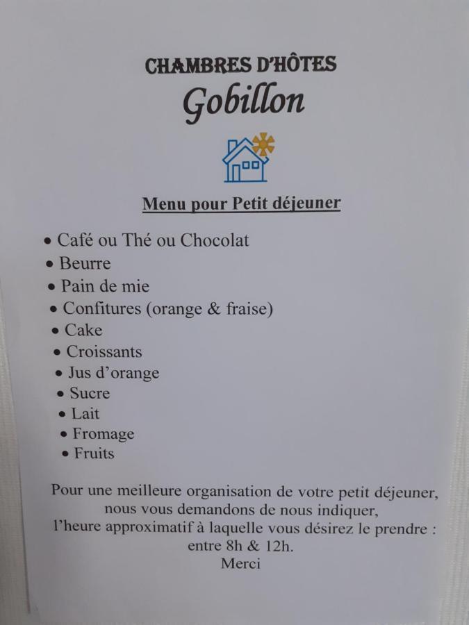 Chambres D'Hotes Gobillon Maintenon Exterior photo